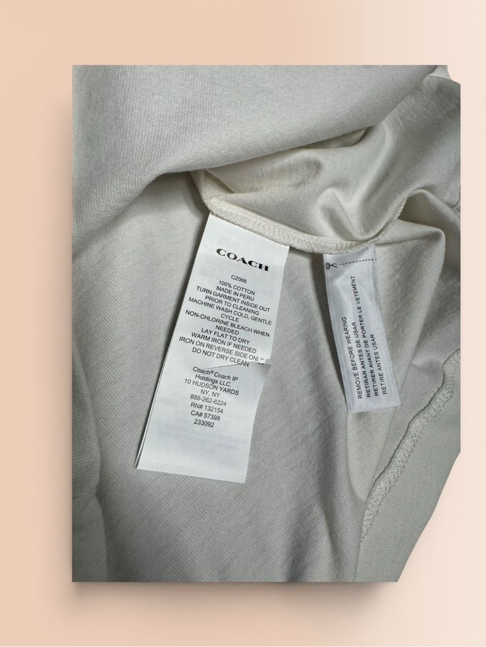 Coach Snake Tee Shirt - Picture 5 of 6
